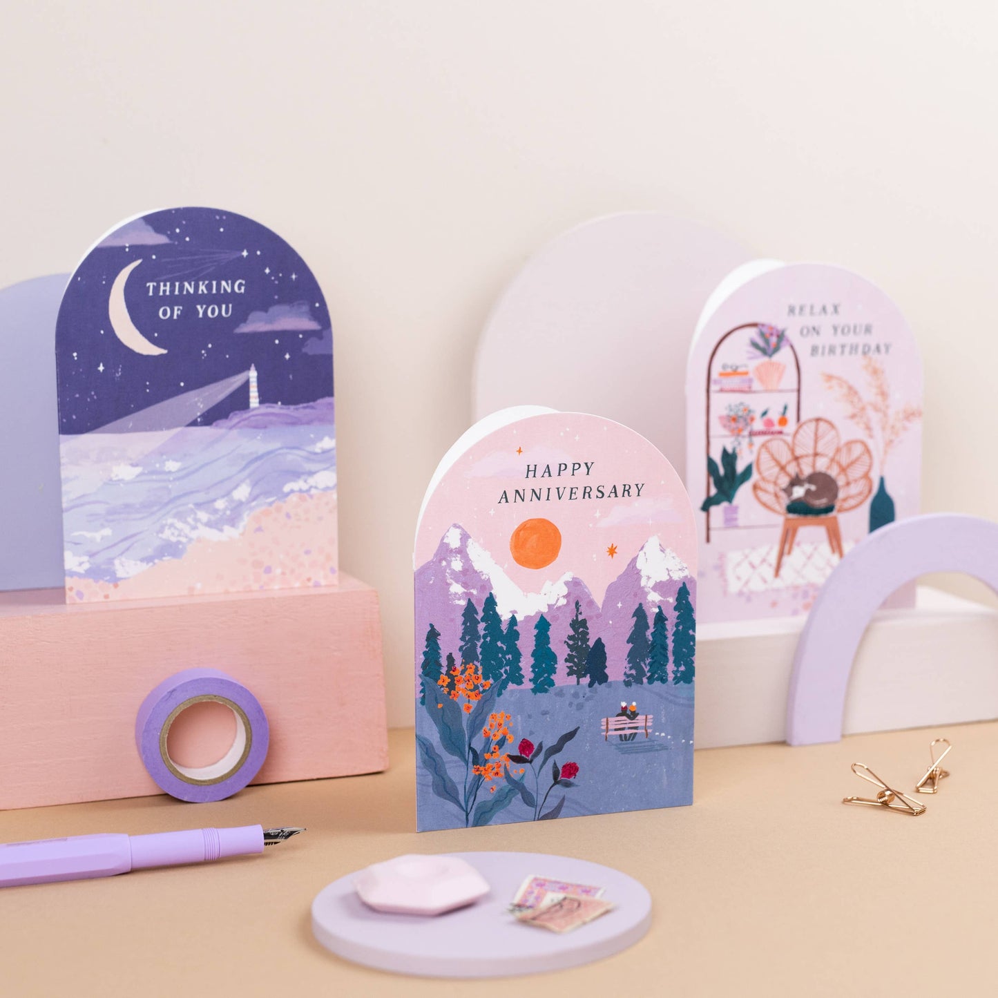 Anniversary Sunset Card | Anniversary Cards | Love Cards
