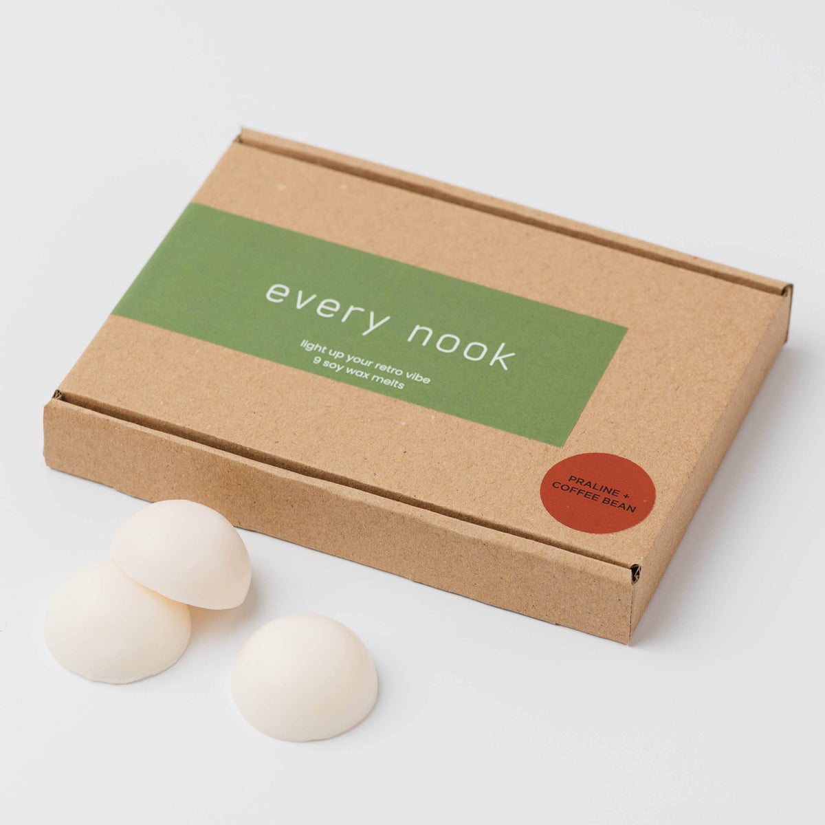 Every nook soy wax melts: Praline + Coffee Bean