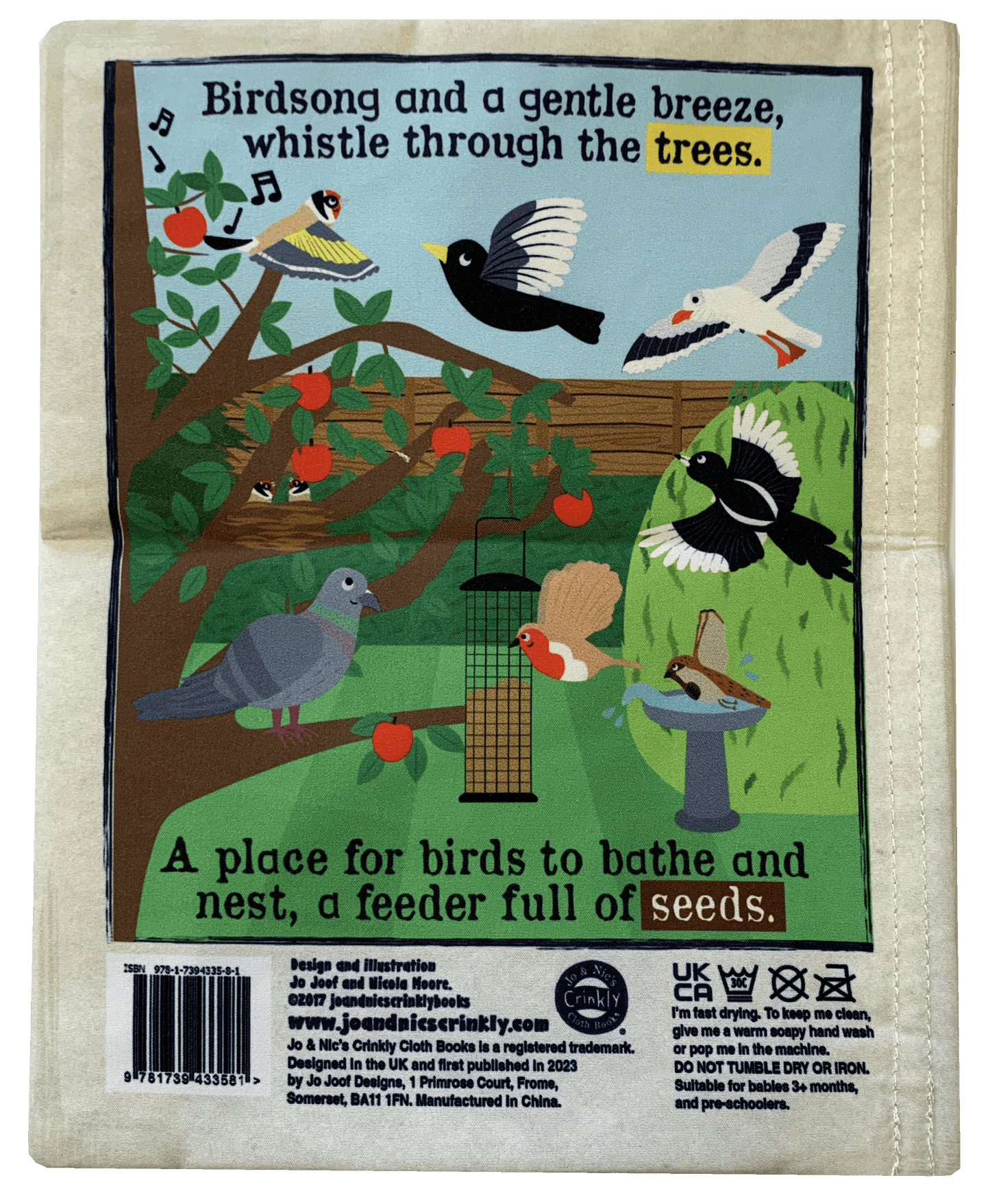 Nursery Times Crinkly Newspaper - All About Gardens