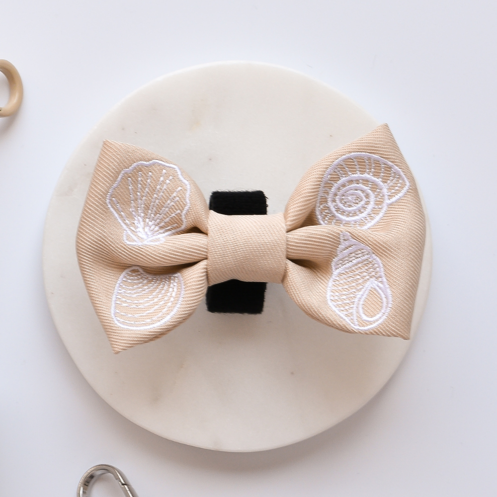 Cocopup Luxe Seashells Bow Tie