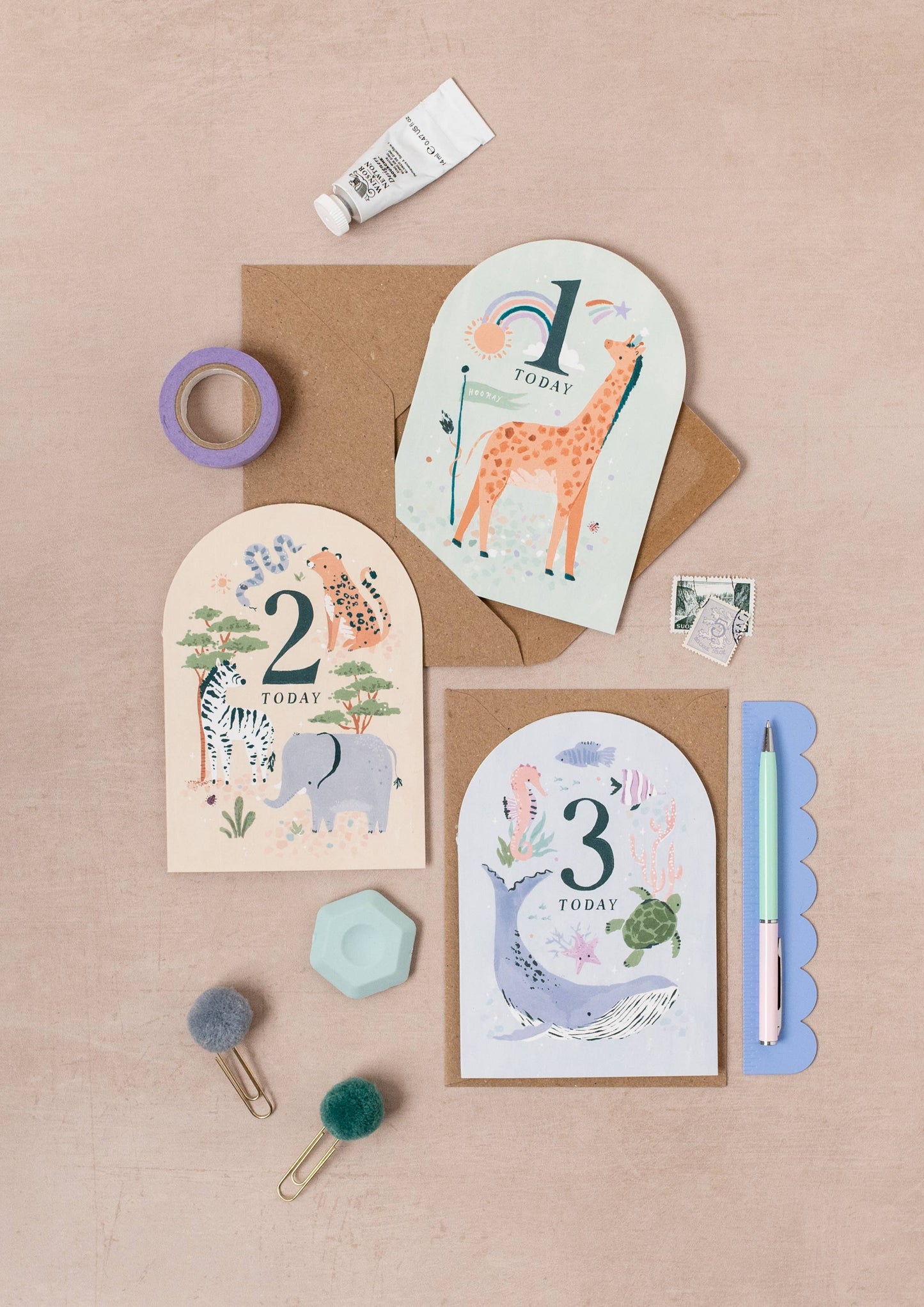 Age 1 Birthday Card - Sister Paper