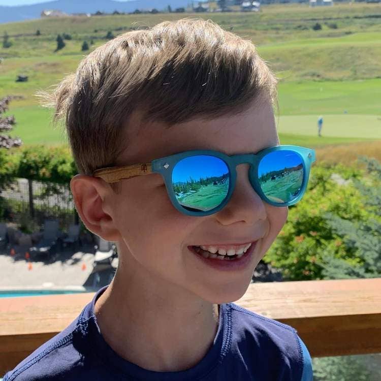 Kids Cat Eye (3 to 9 years): Blue Mirror