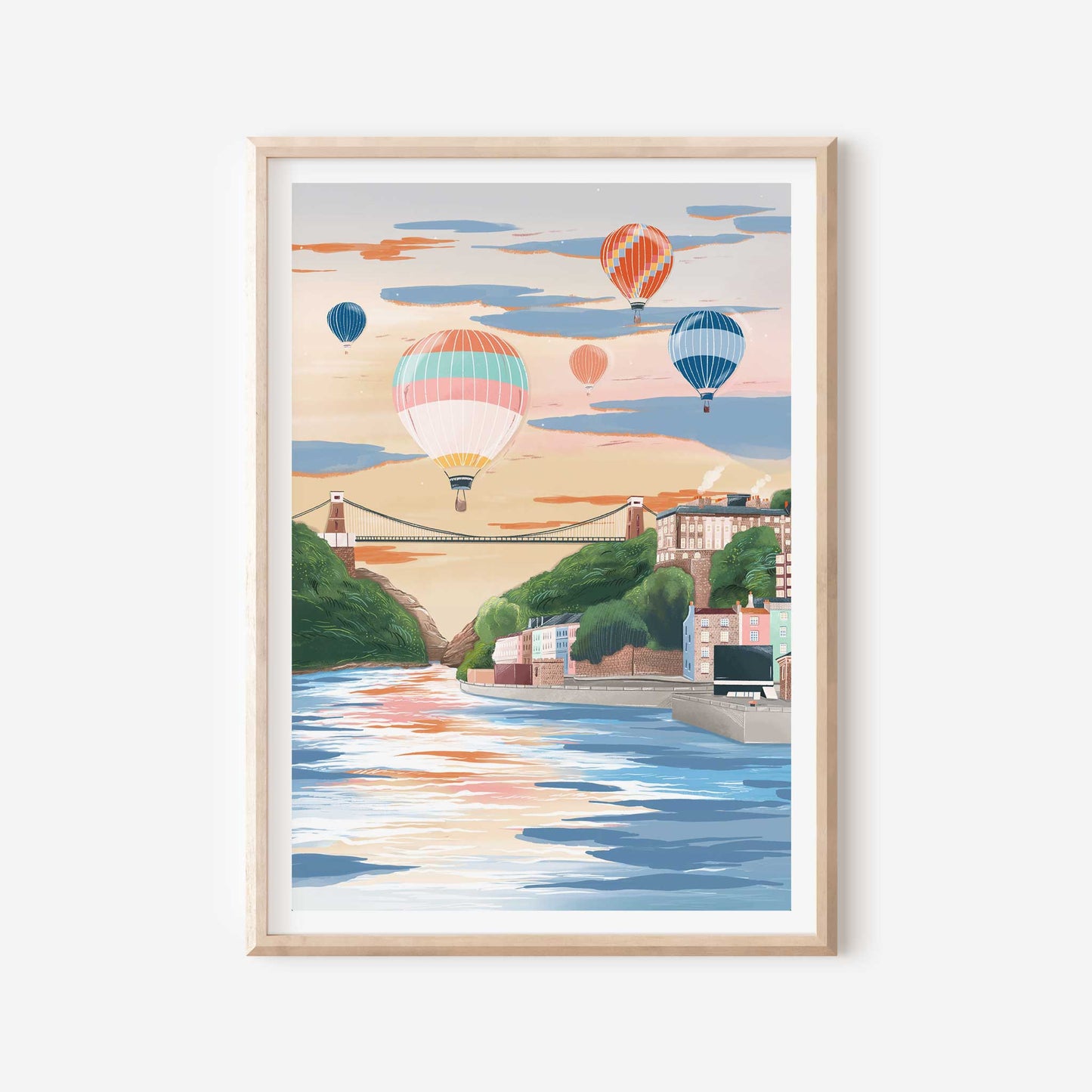 Bristol Harbour Print: A3