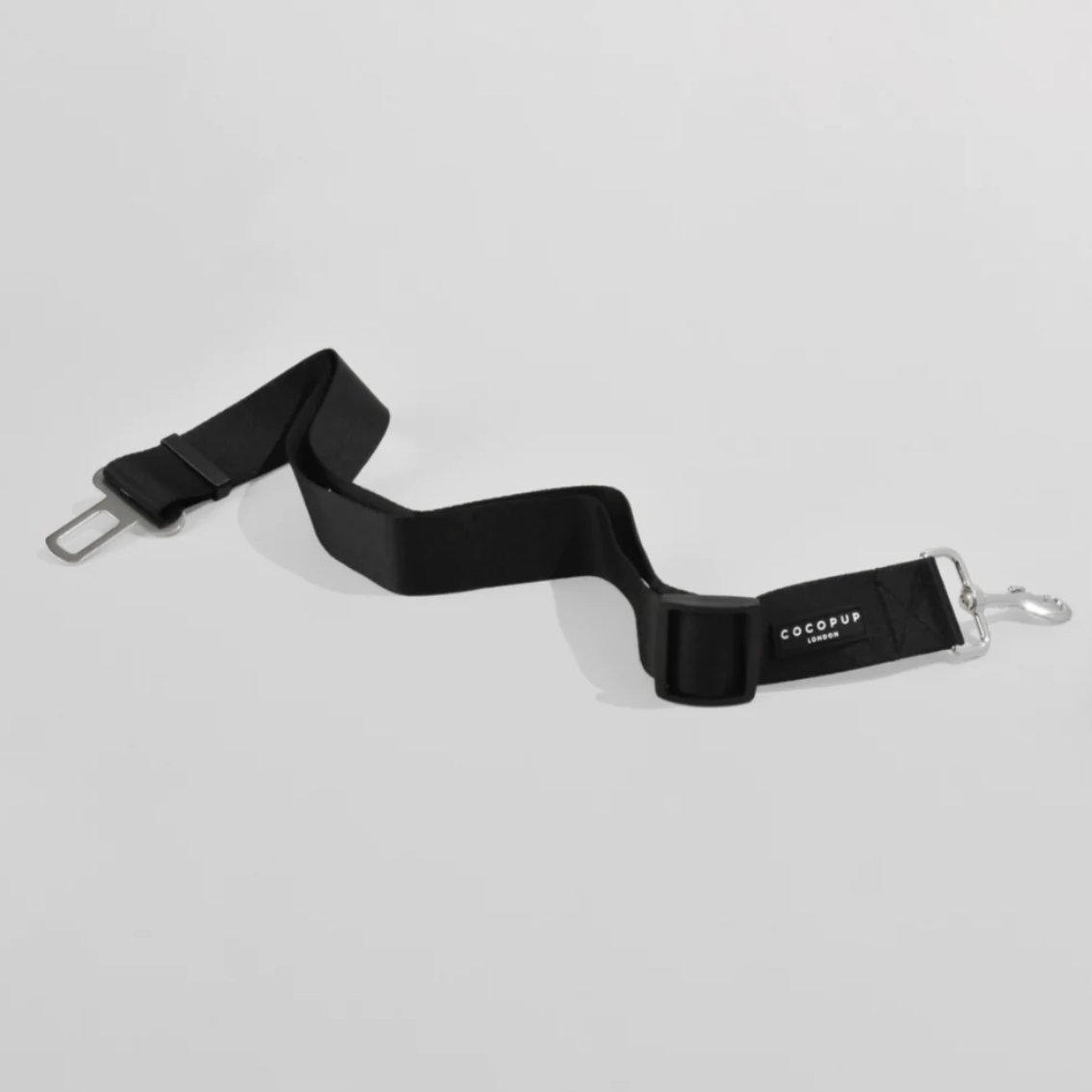Cocopup Seat Belt Restraint - Plain Black