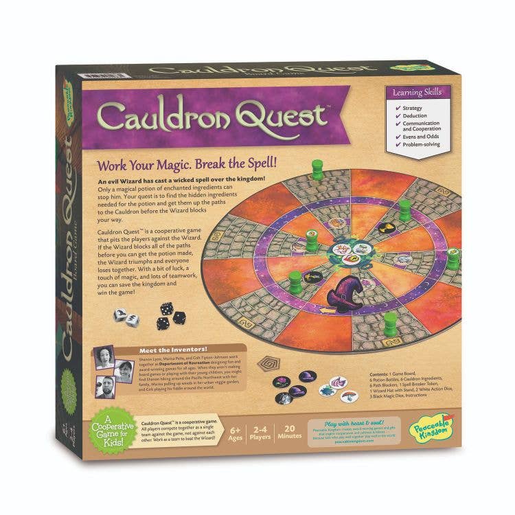 Cooperative Game - Peaceable Kingdom Cauldron Quest
