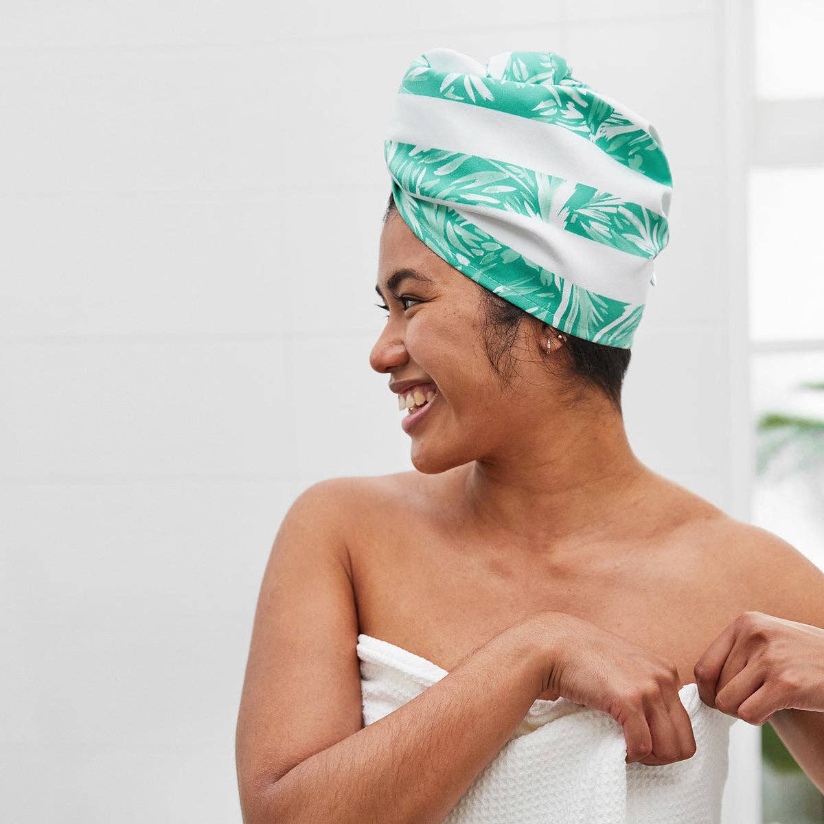 Dock & Bay Hair Wraps - Flower Power - Palm Paradise: One Size