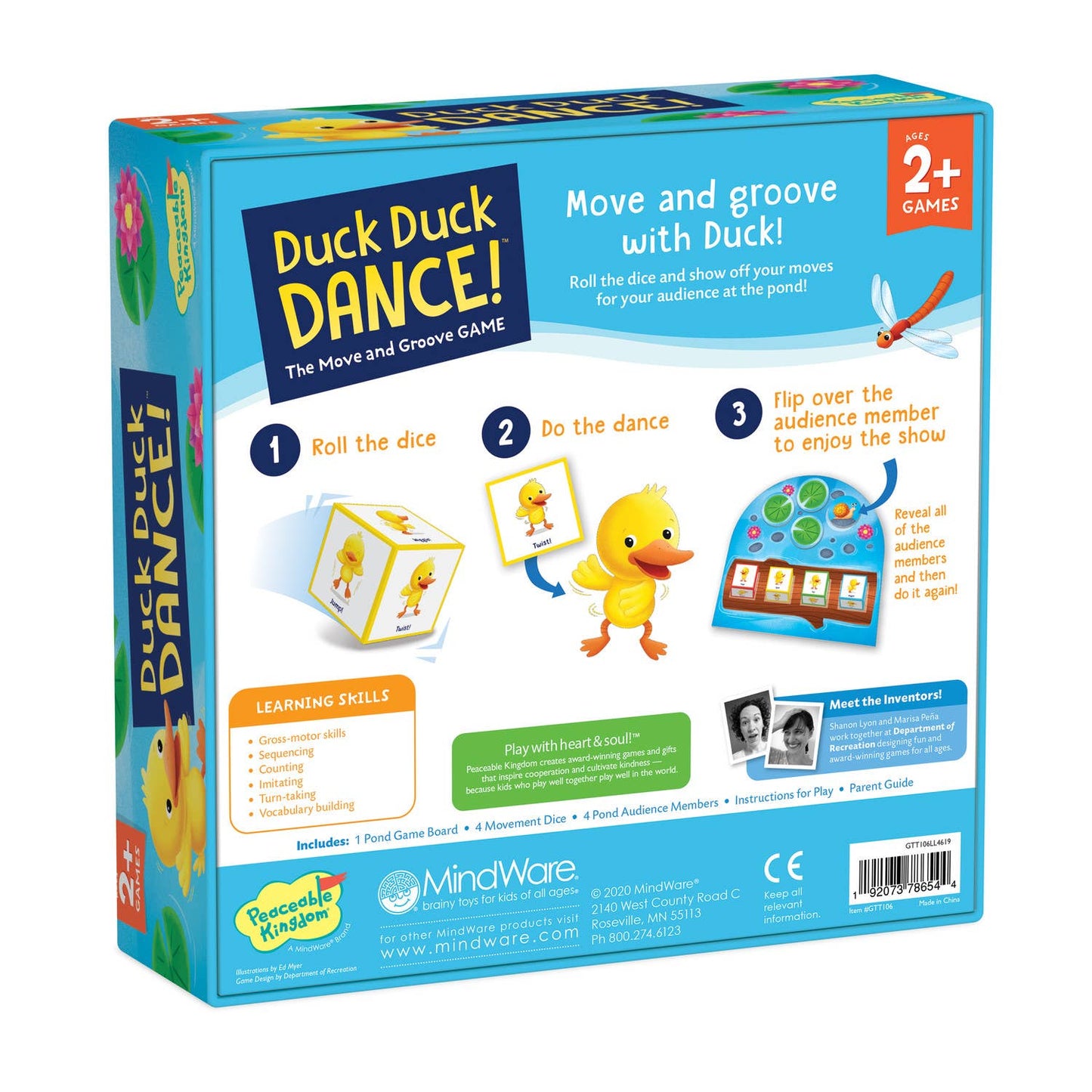 Toddler Games - Peaceable Kingdom Duck Duck Dance