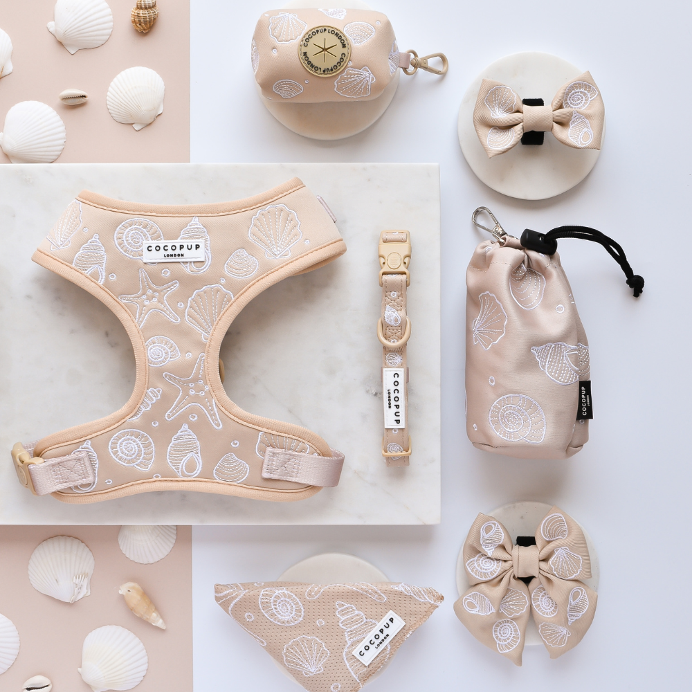 Cocopup Luxe Seashells Bow Tie