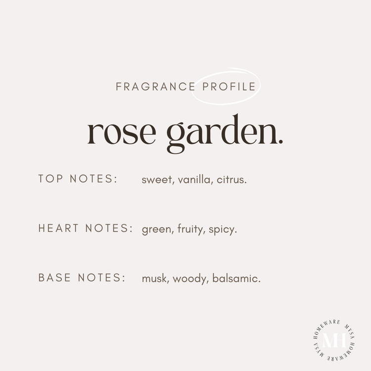 Mysa Diffuser Rose Garden
