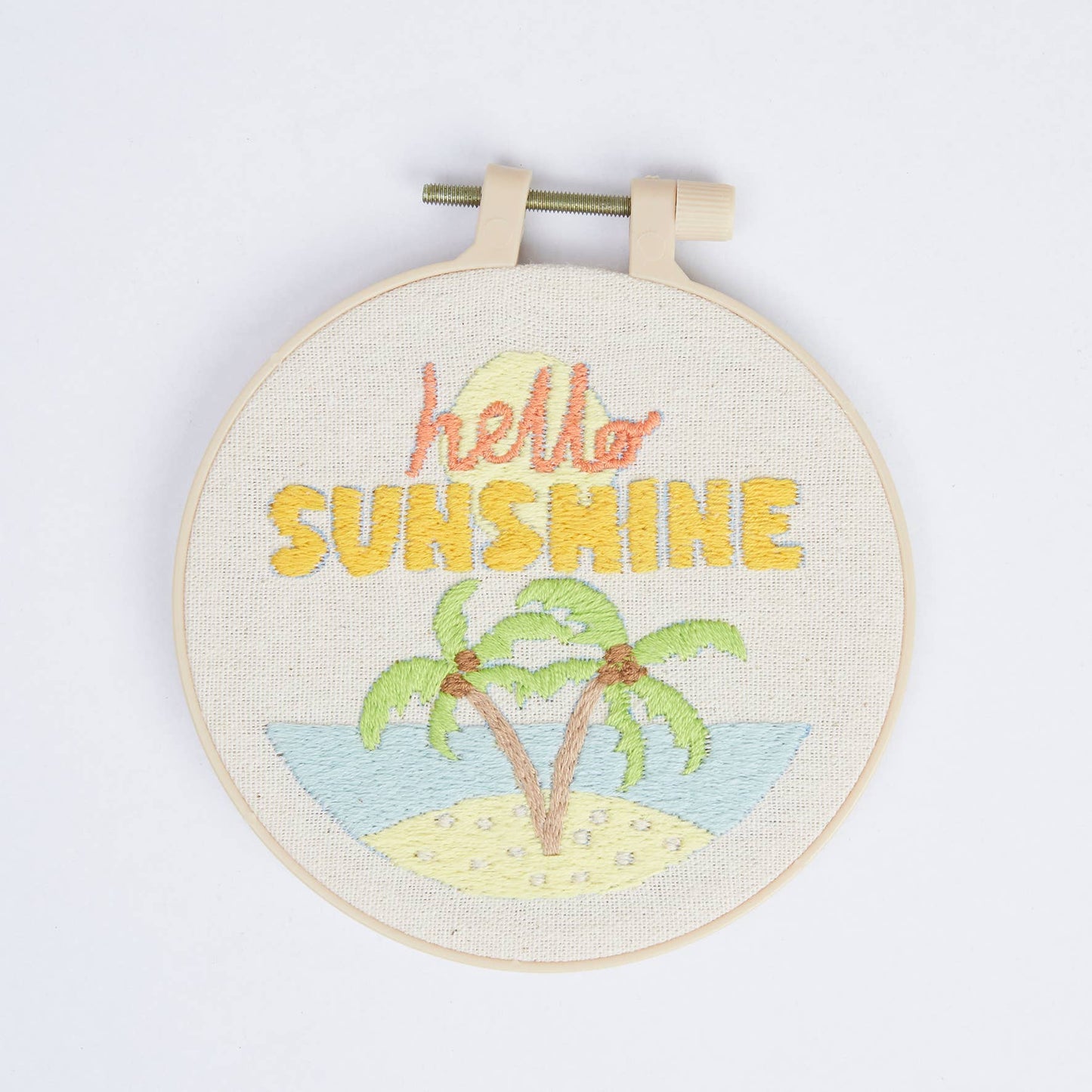 Simply Make Embroidery By Numbers Hello Sunshine Craft Kit