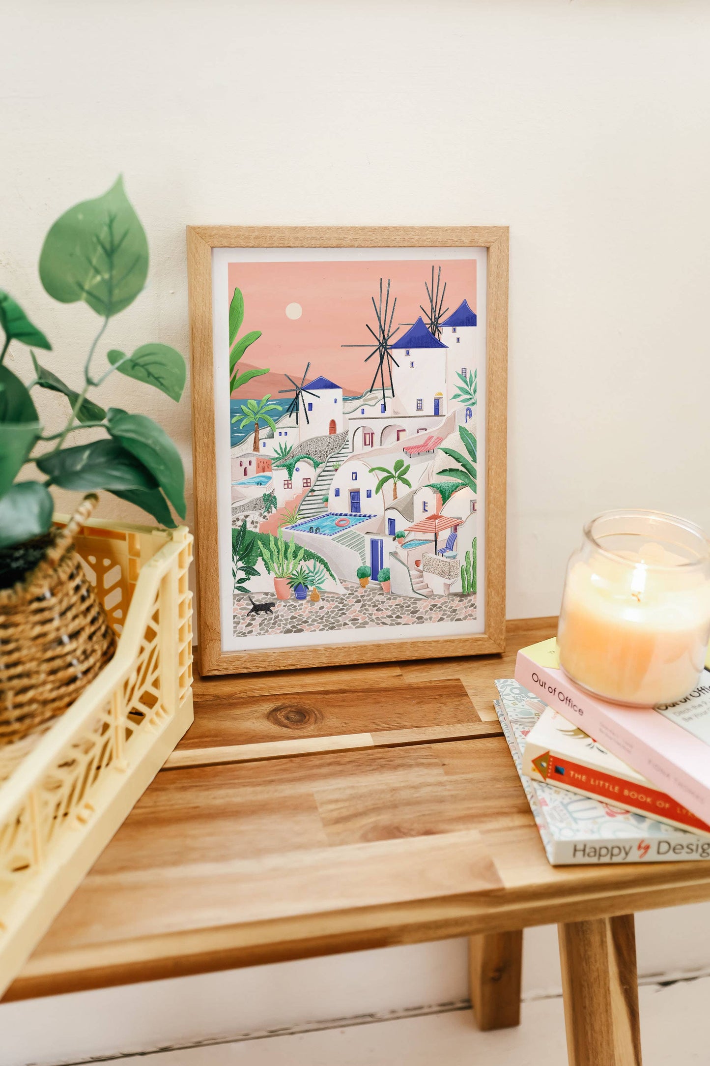 Mykonos Print: A3