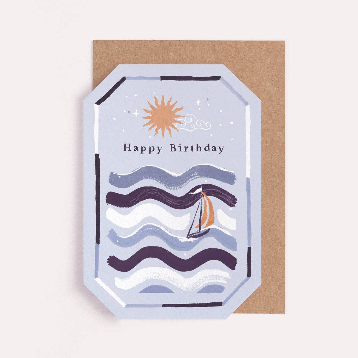 Ocean Sailing Birthday Card - Sister Paper