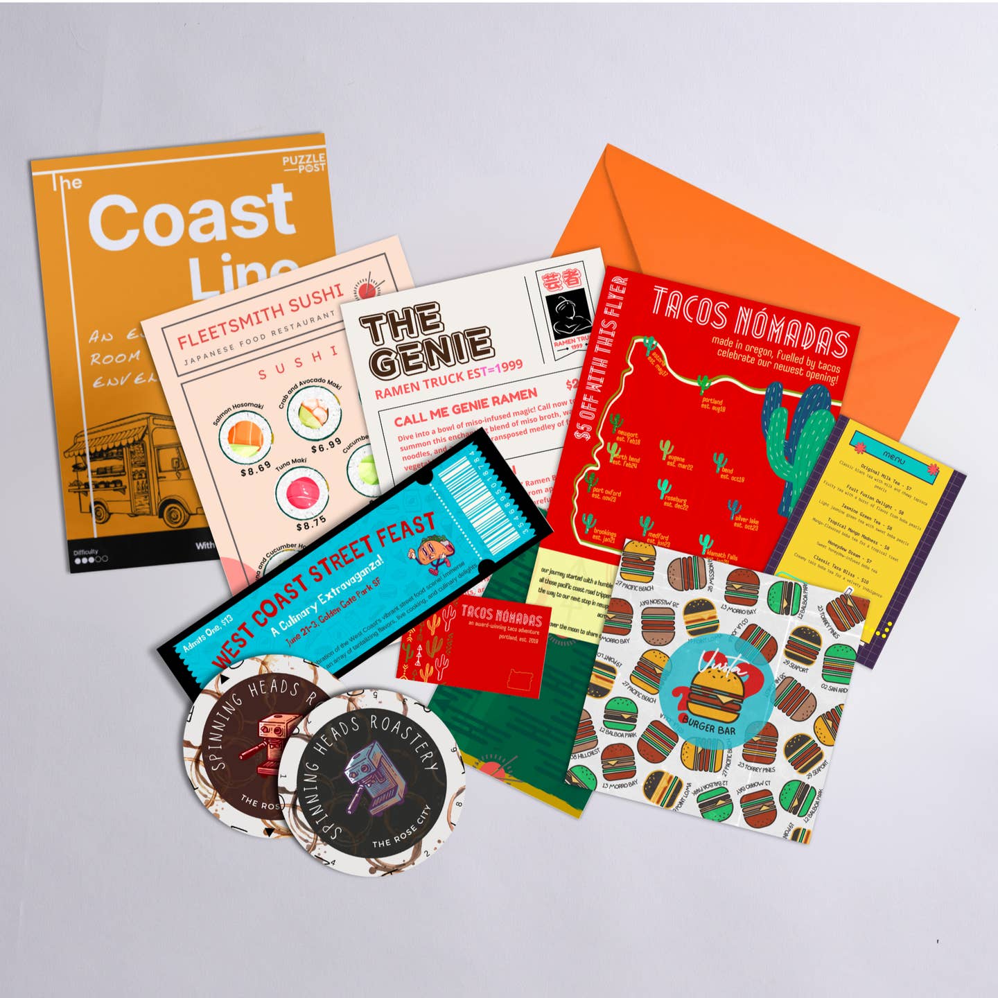 Puzzle Post Escape Game - Coastline