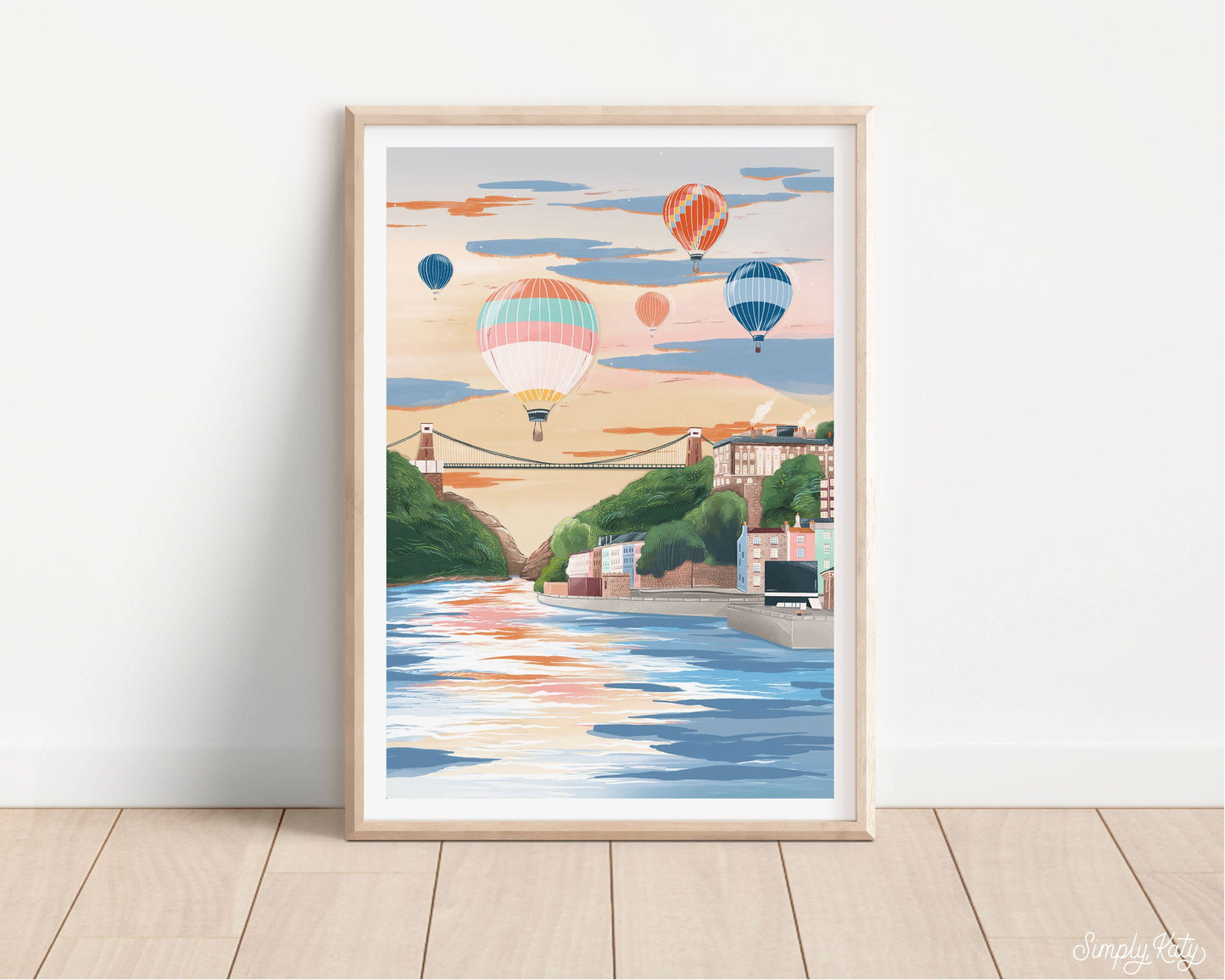 Bristol Harbour Print: A3