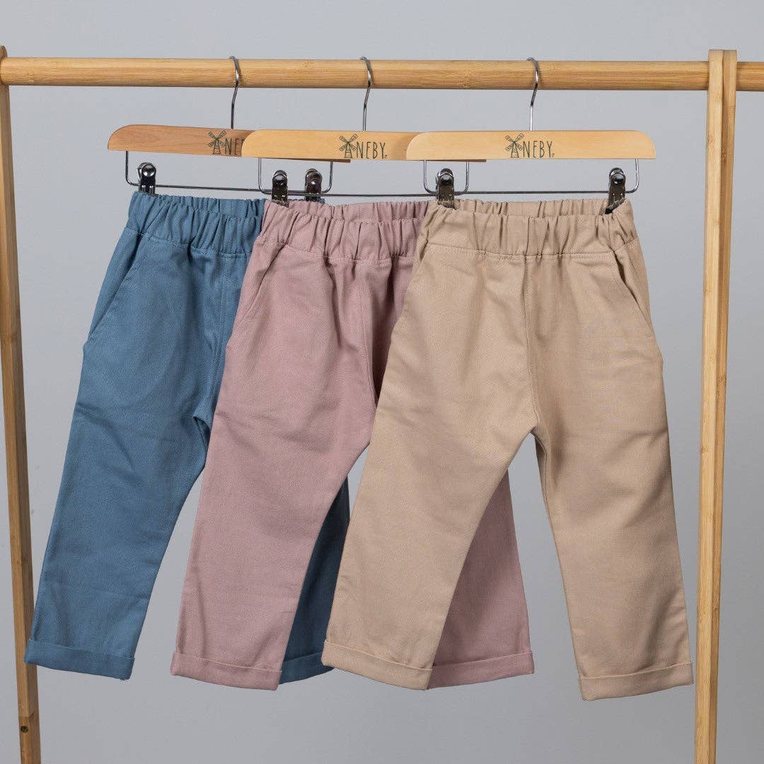 Trousers: Slate Blue / 4-5y