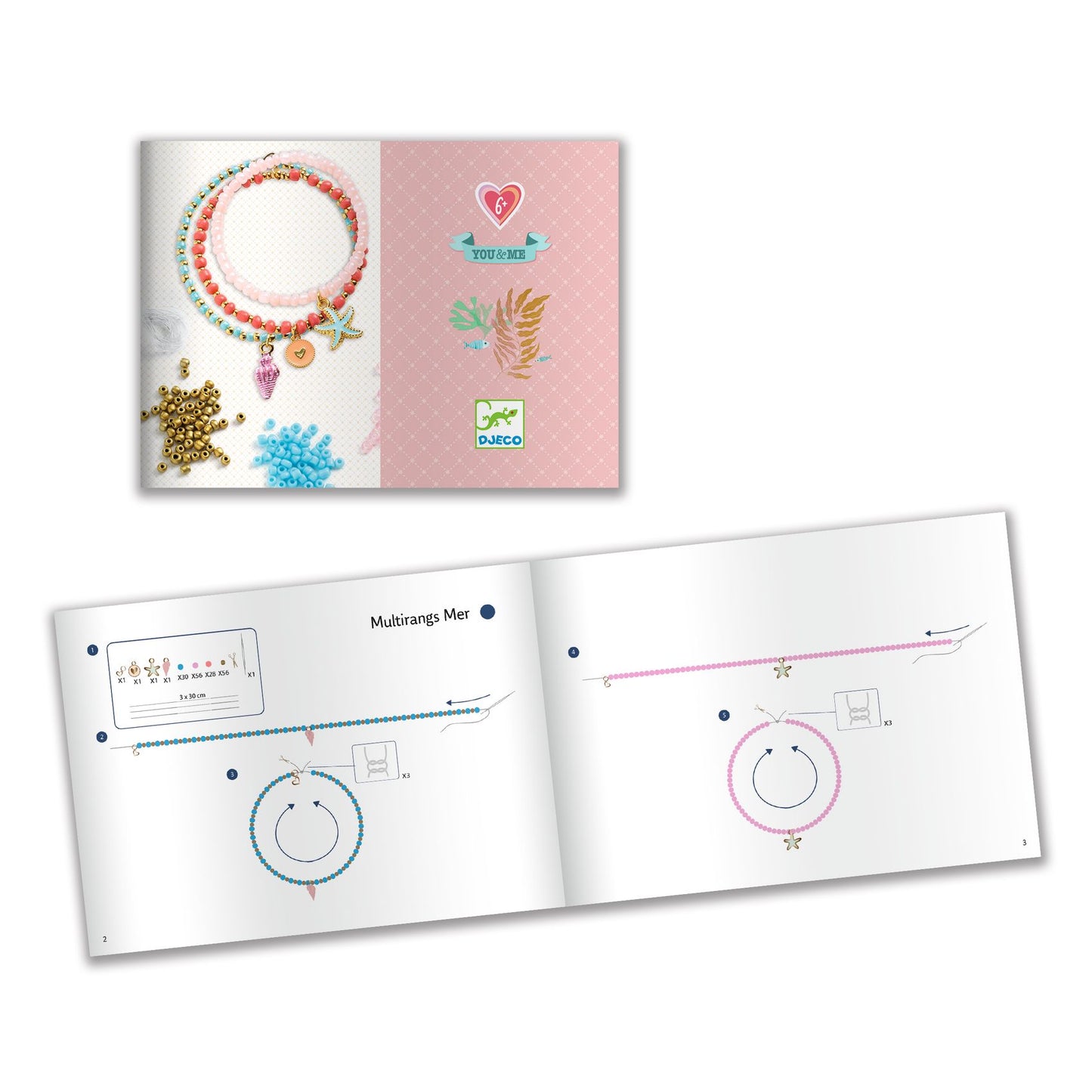 Djeco You and Me Beach Bracelet KIt