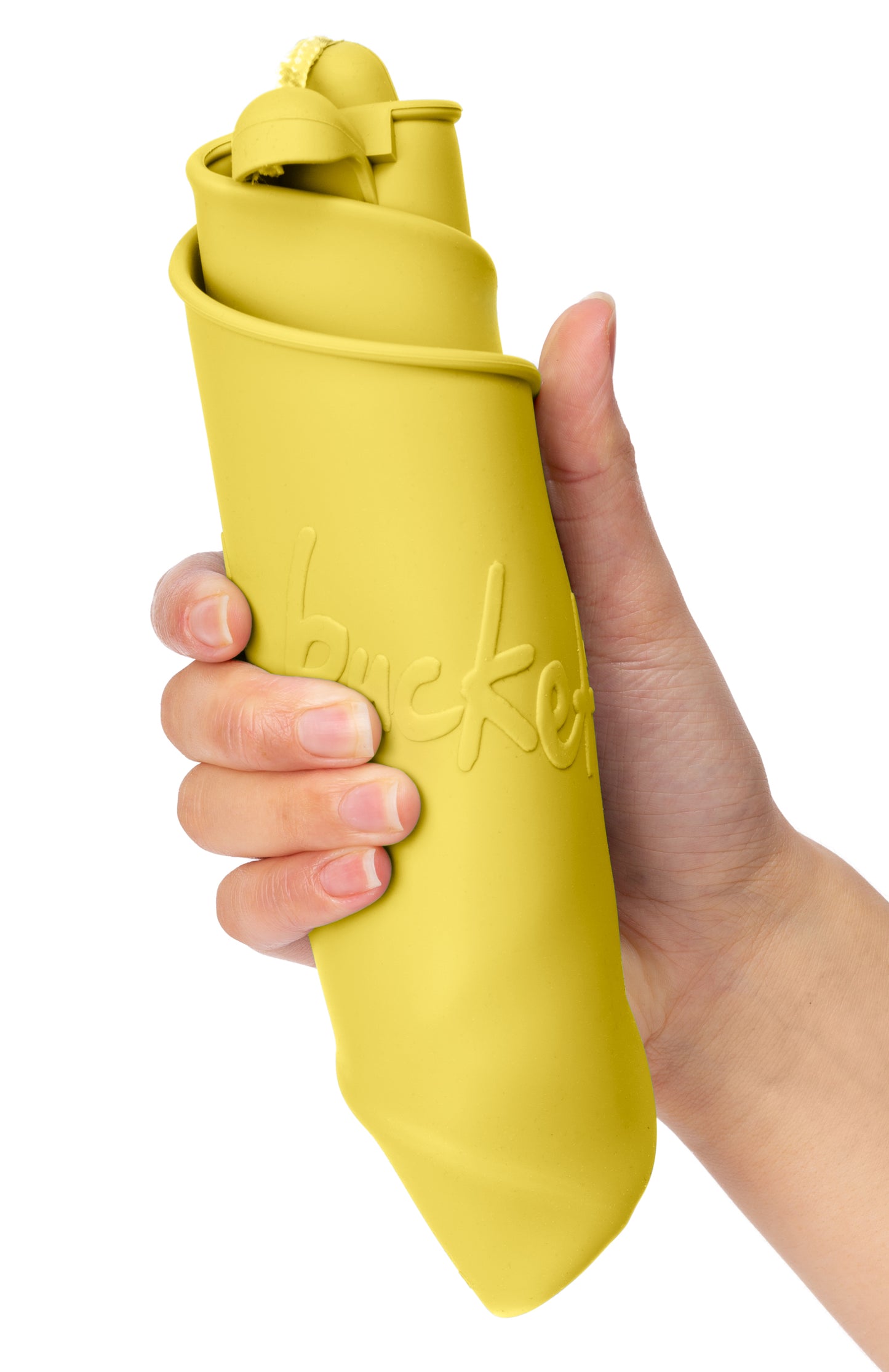 Scrunch Bucket - Lemon Yellow