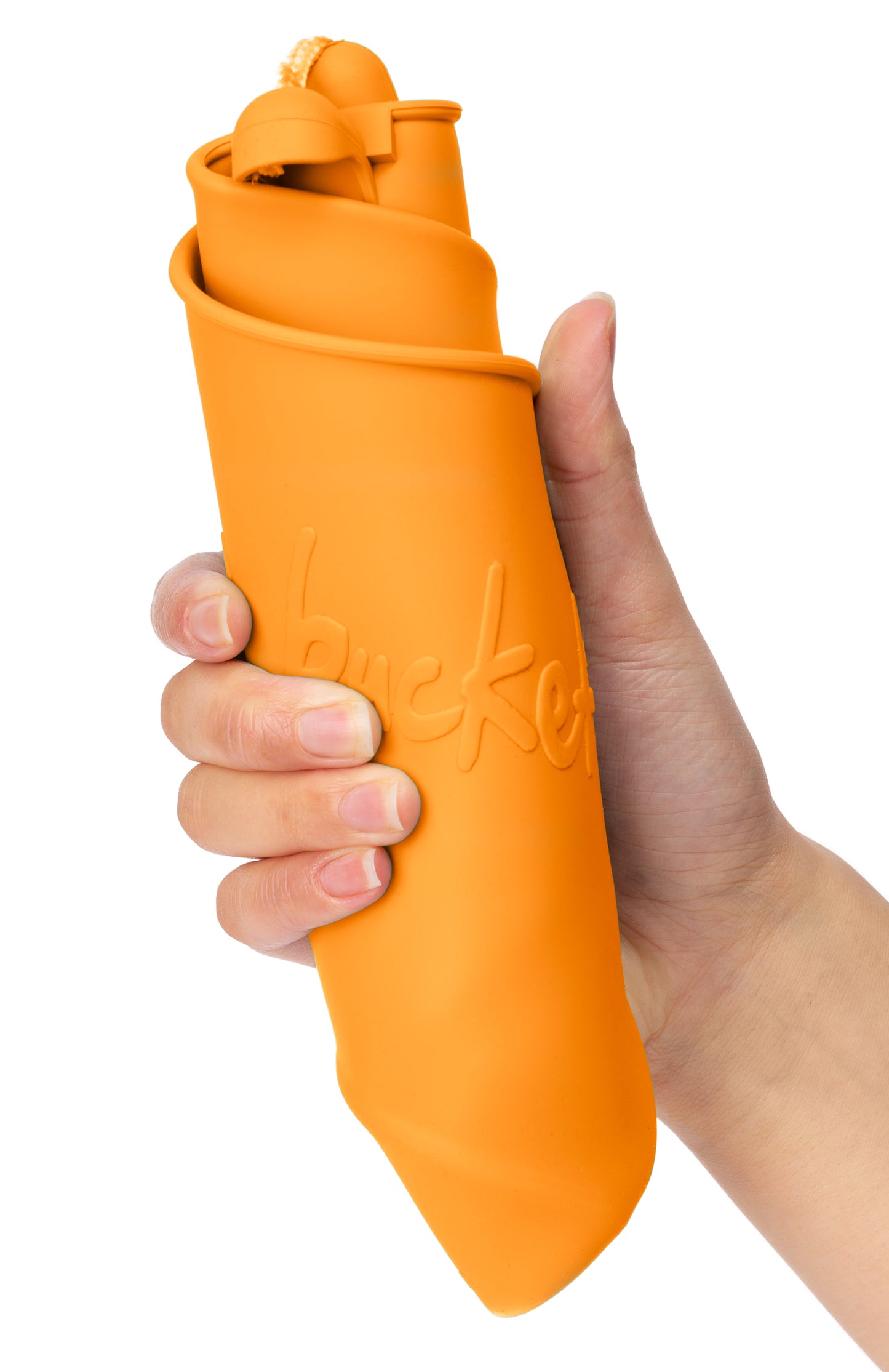 Scrunch Bucket - Pumpkin Orange