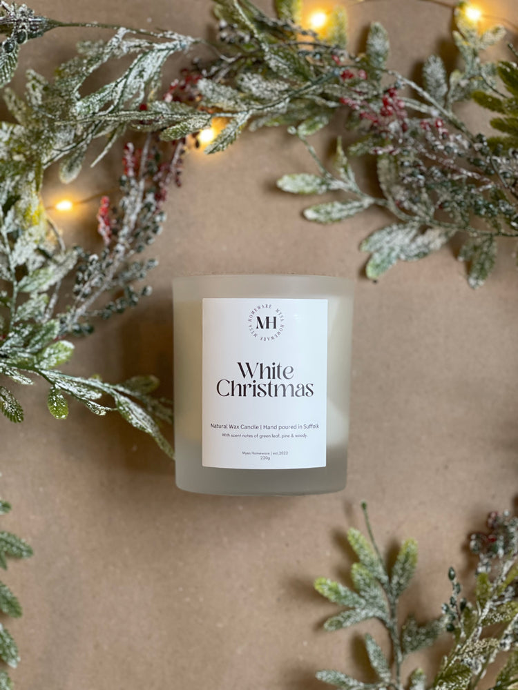 Mysa Candle Large White Christmas 30cl