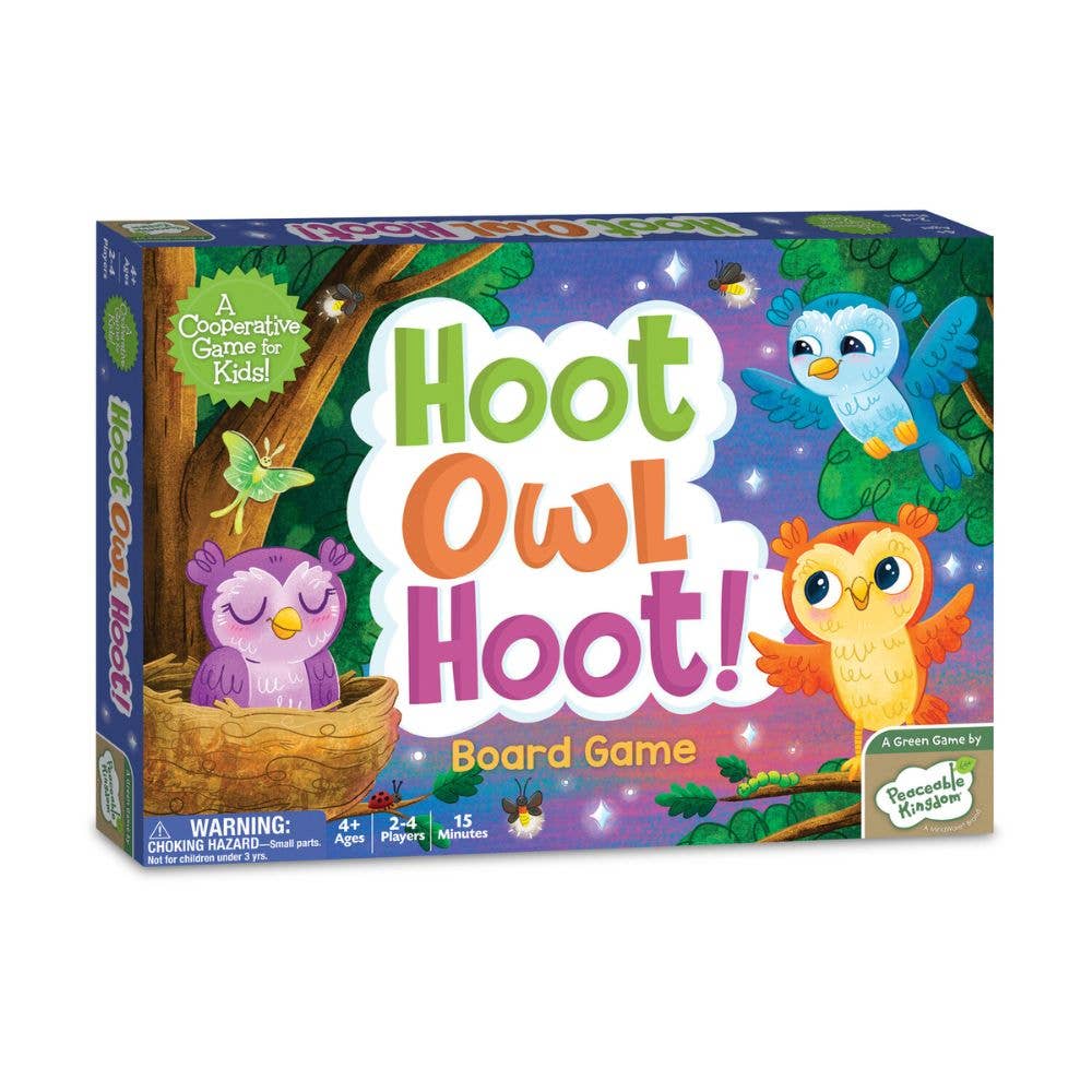 Cooperative Game - Peaceable Kingdom Hoot Owl Hoot