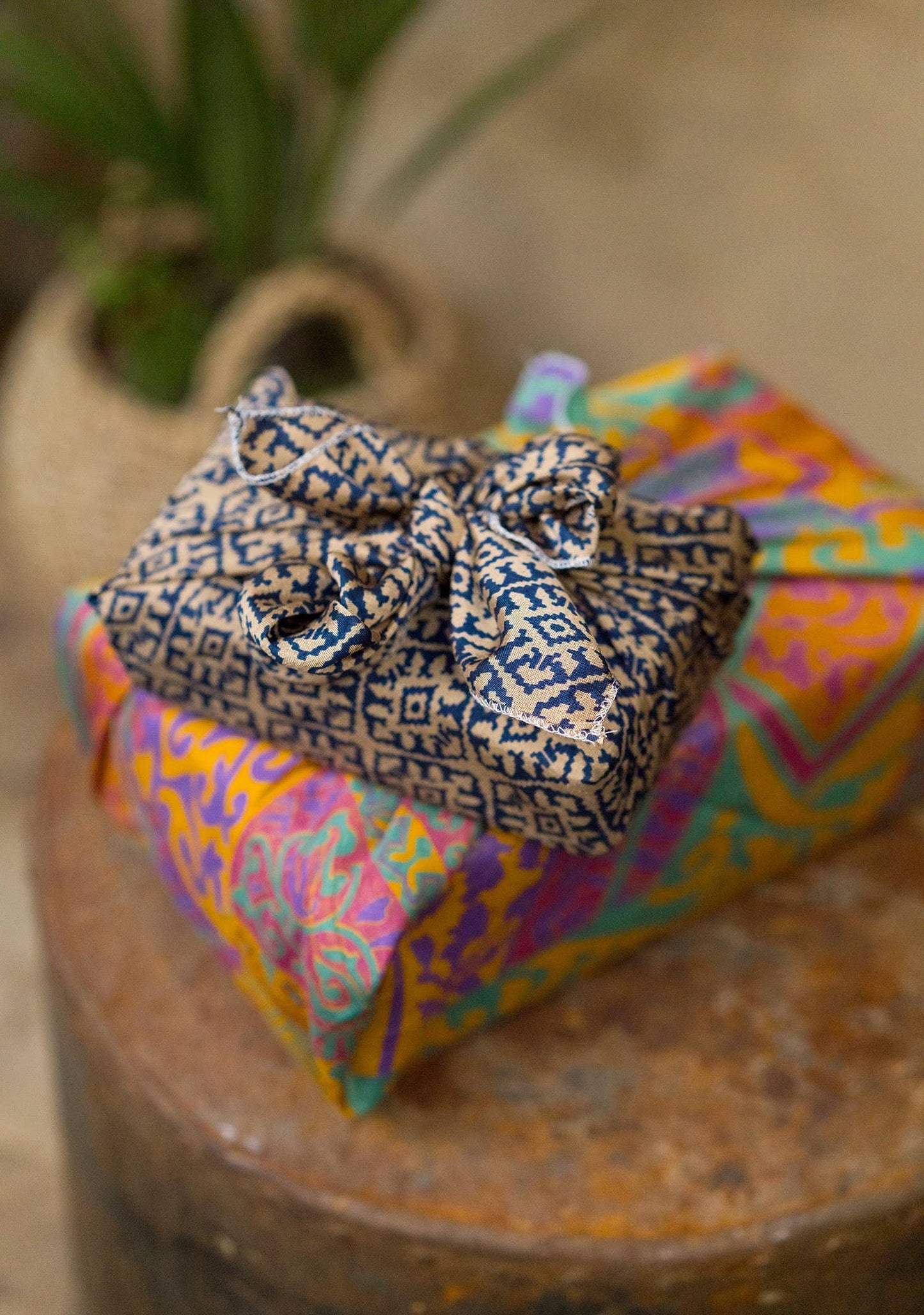 Namaste Recycled Sari Gift Wrap