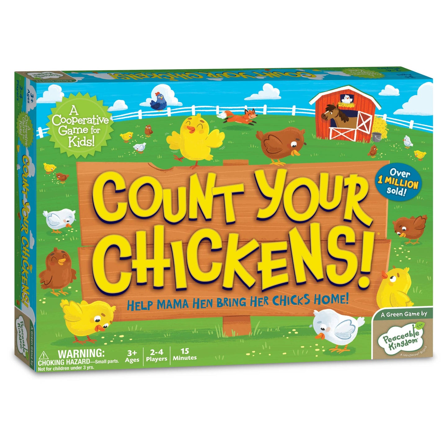 Cooperative Game - Peaceable Kingdom Count Your Chickens