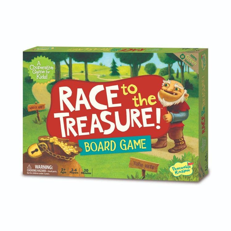 Cooperative Game - Peaceable Kingdom Race To The Treasure