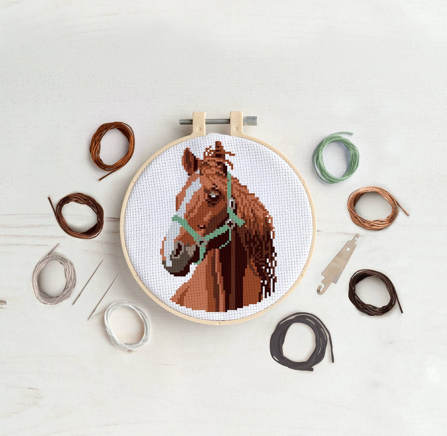Simply Make Cross Stitch Kit - Horse