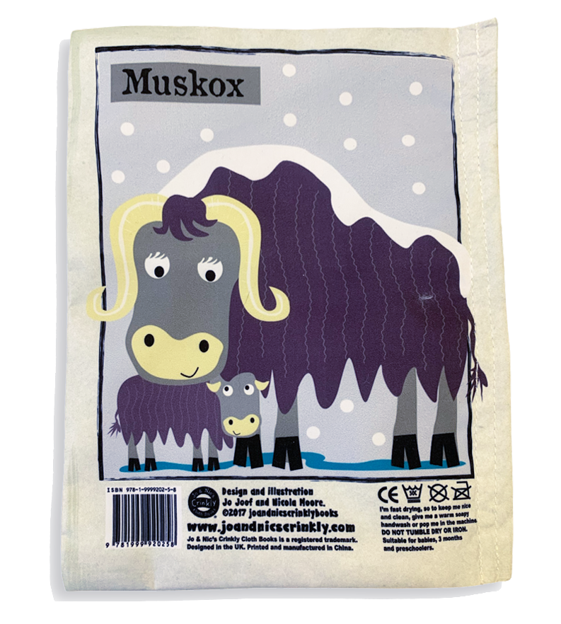 Nursery Times Crinkly Newspaper - Arctic Animals