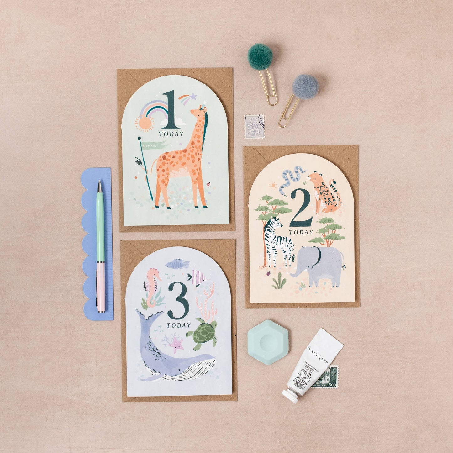 Age 1 Birthday Card - Sister Paper