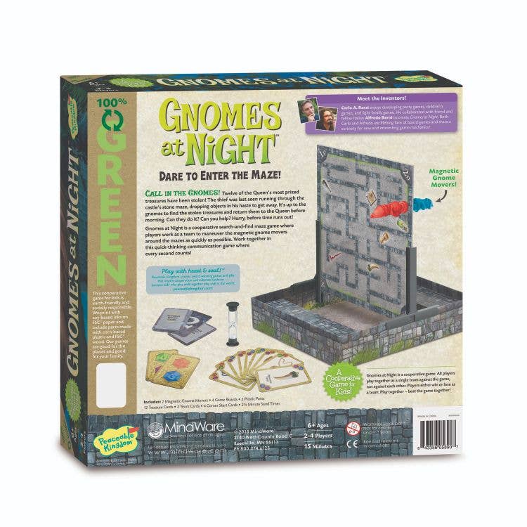 Cooperative Game - Peaceable Kingdom Gnomes At Night