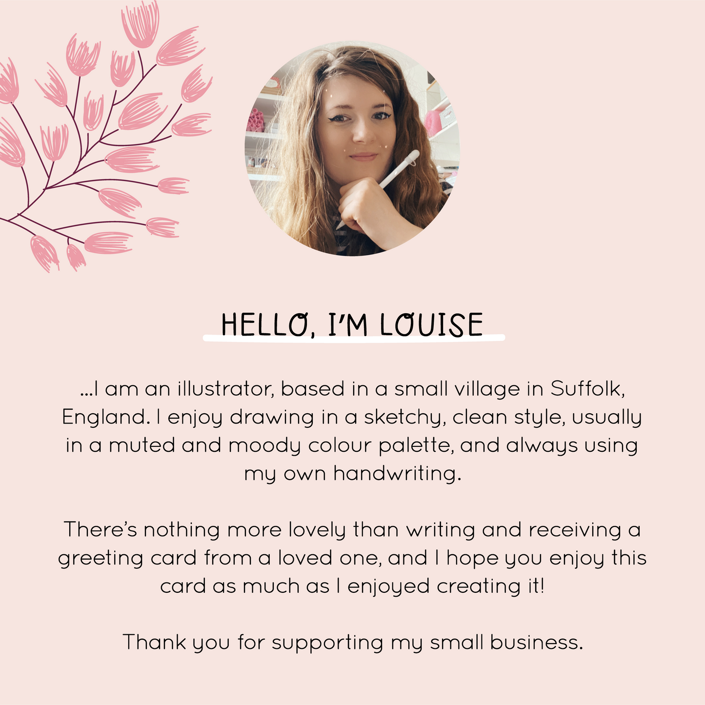 Hello Little One – Luxury Baby Book Greeting Card: Naked and Nested