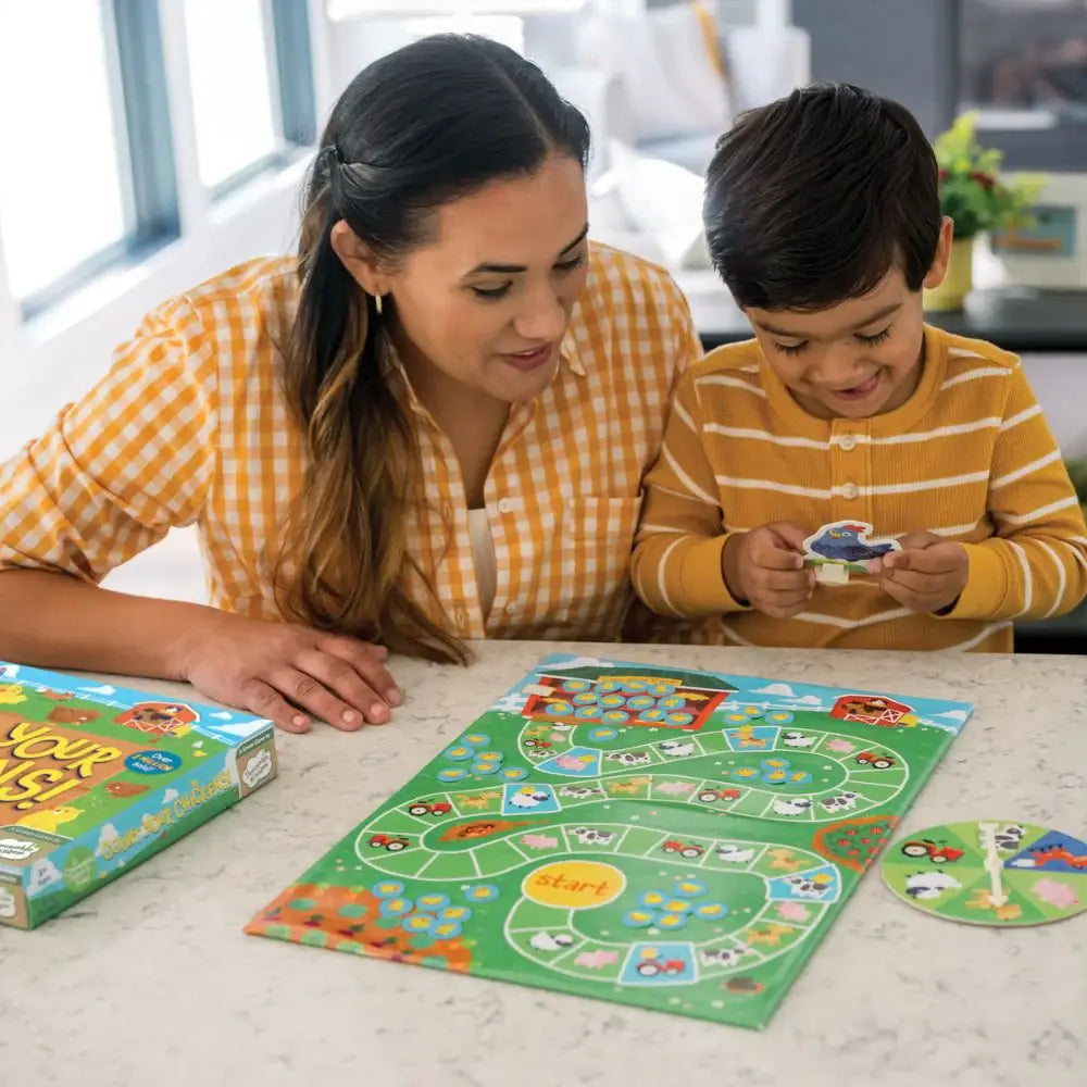 Cooperative Game - Peaceable Kingdom Count Your Chickens