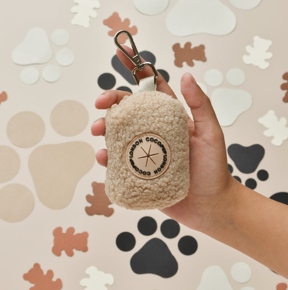 Cocopup Poop Bag Holder Teddy