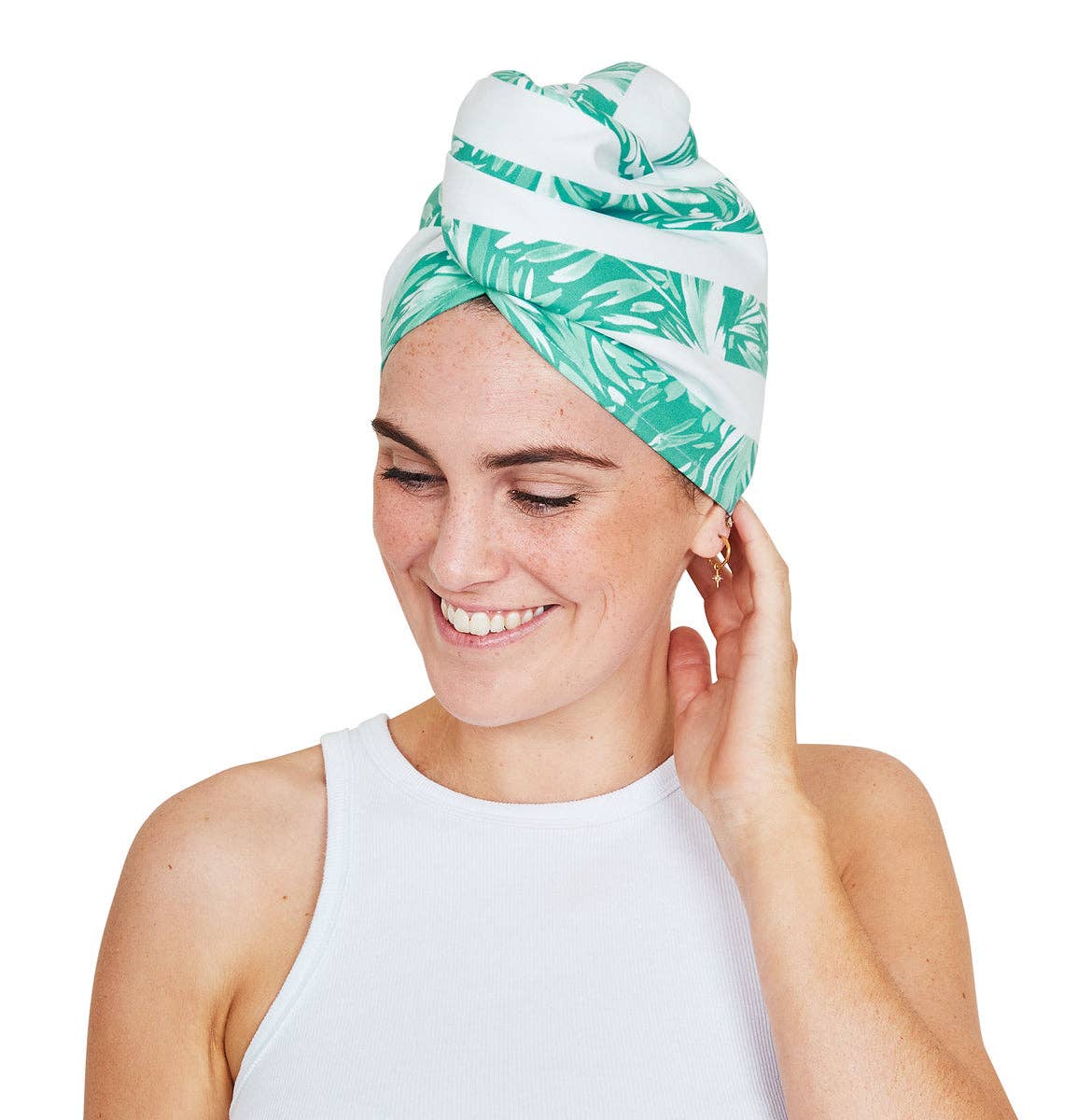Dock & Bay Hair Wraps - Flower Power - Palm Paradise: One Size