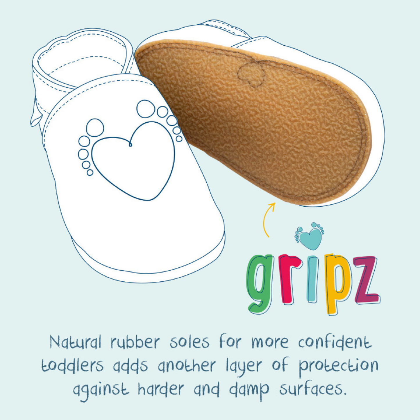 Inch Blue Shoes 6-12mths - Tan