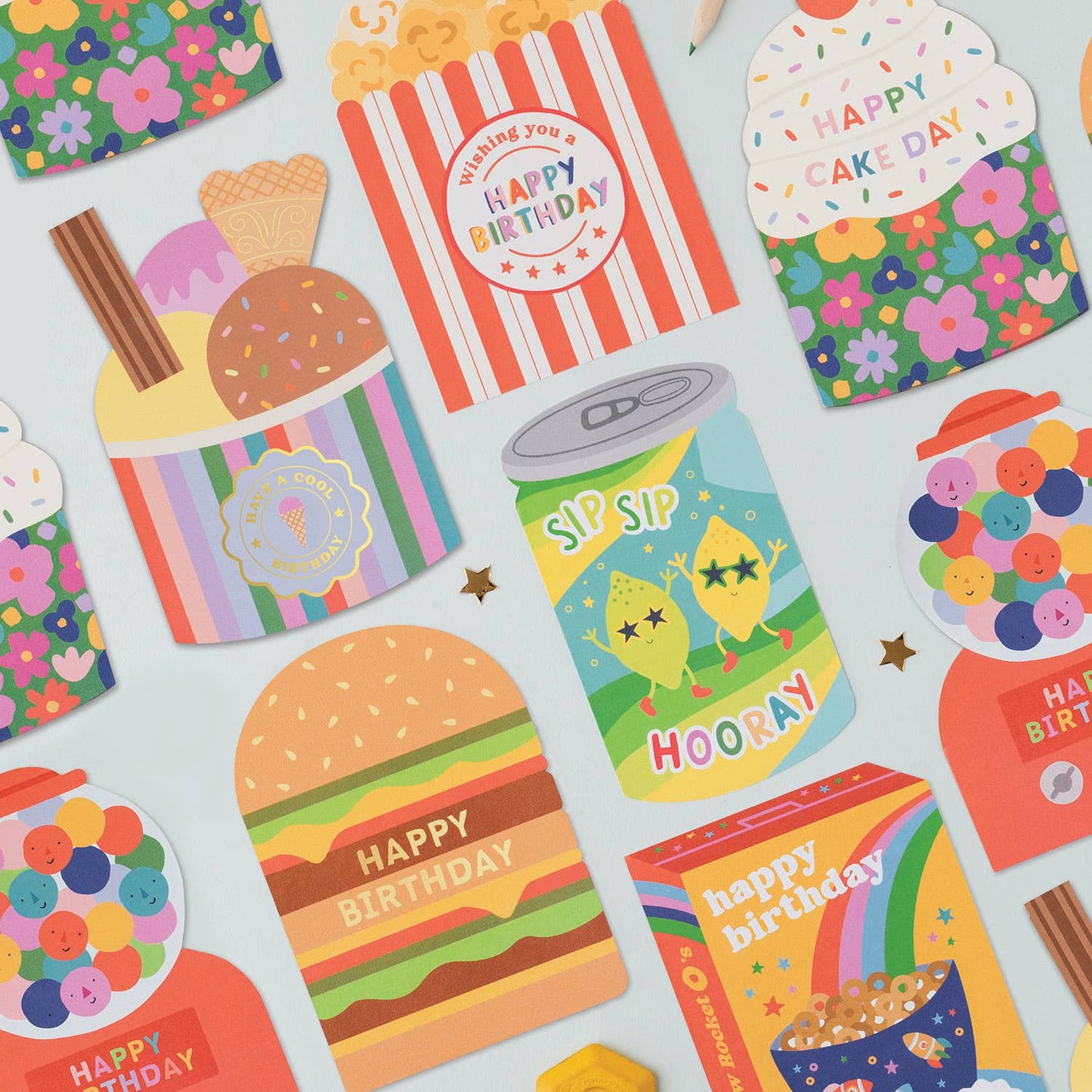 Cereal Fan Birthday Card
