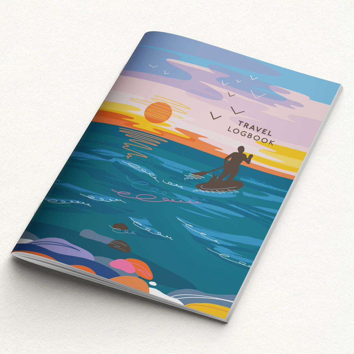 Travel Logbook Paddleboarding - Adventure Journal