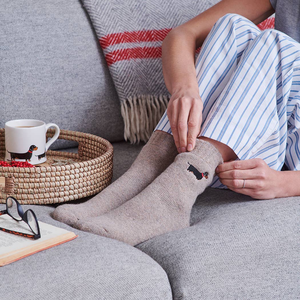 Dog Walking Socks - Dachshund