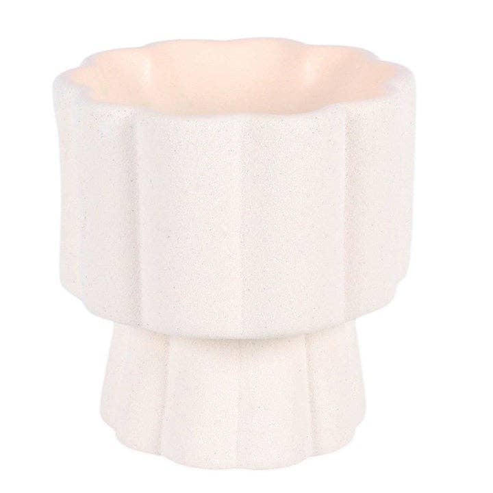 Scalloped Pedestal Oil Burner