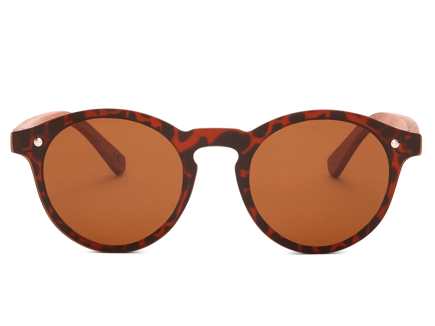 Côte d'Azur - Stylish Rosewood Sunglasses