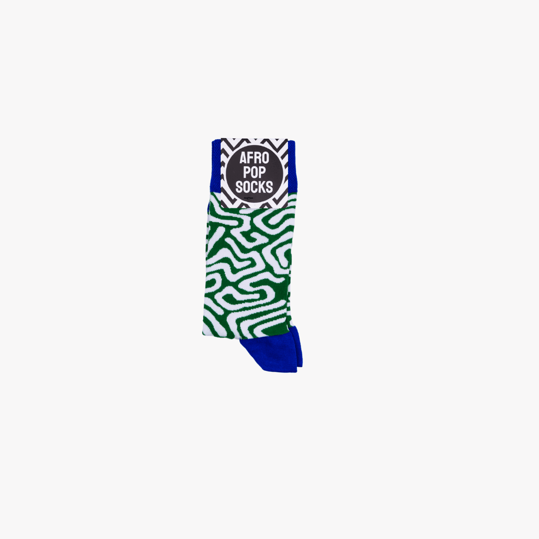Roots Green Socks: M