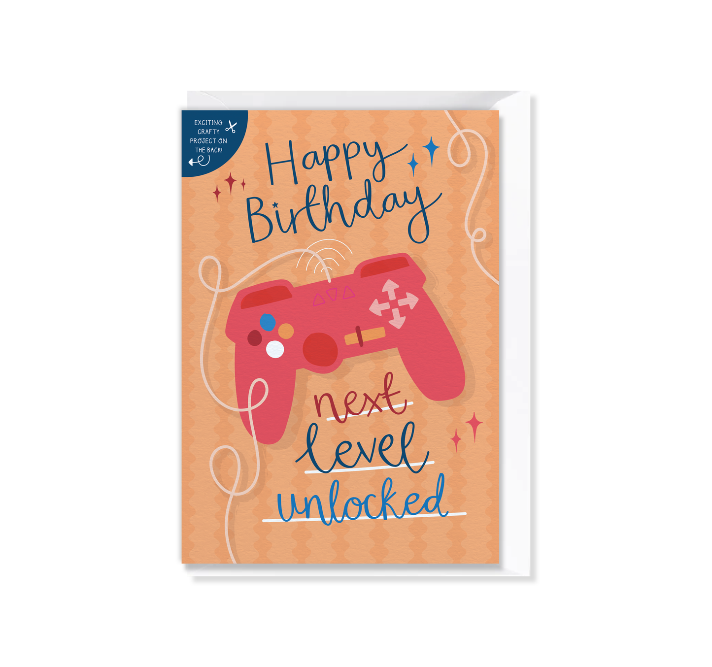 Next Level Unlocked - Birthday Card with Crafty Project: Naked and Nested