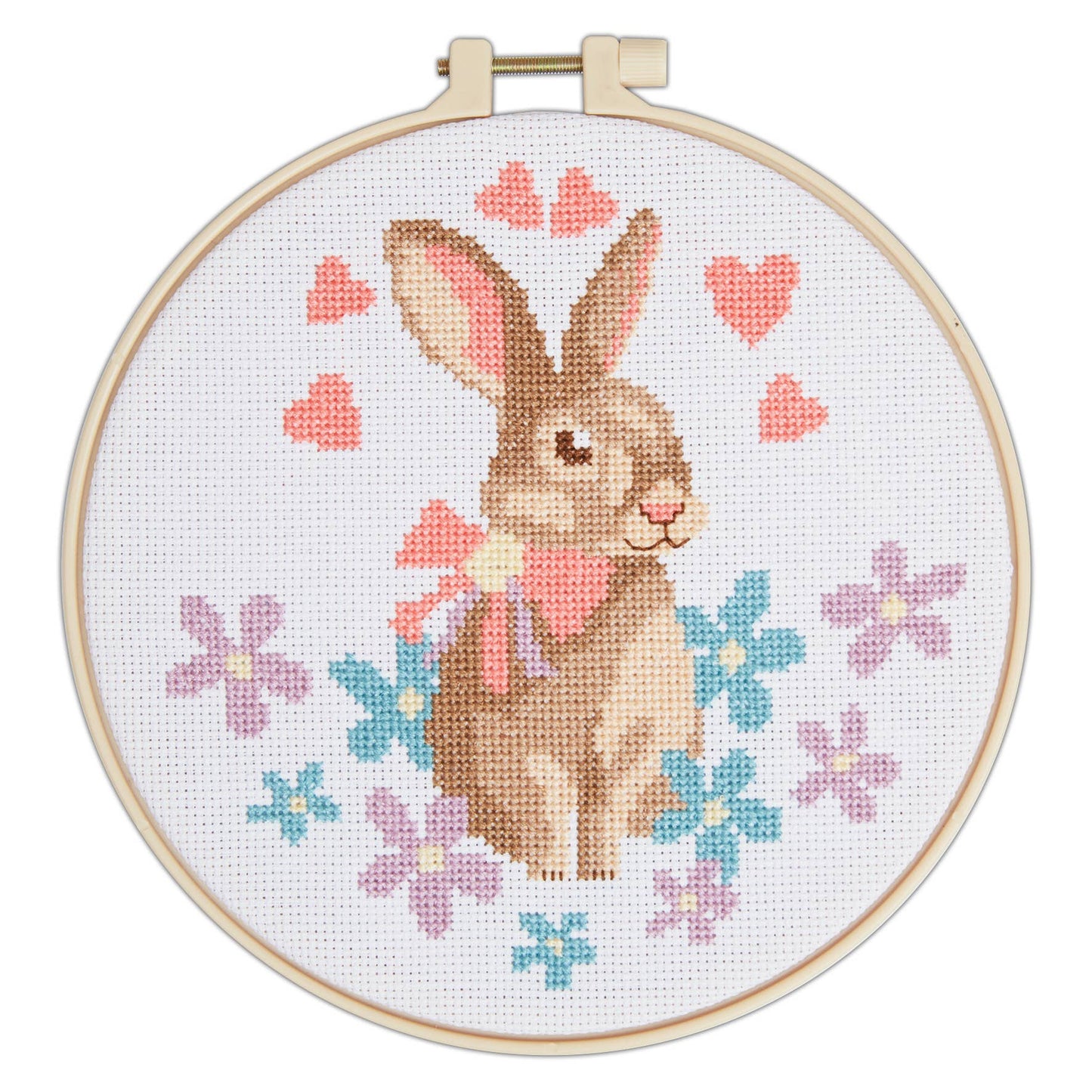 Simply Make Cross Stitch Craft Kit Bunny Design