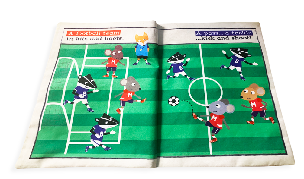 Nursery Times Crinkly Newspaper - Sports