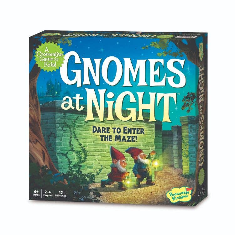 Cooperative Game - Peaceable Kingdom Gnomes At Night