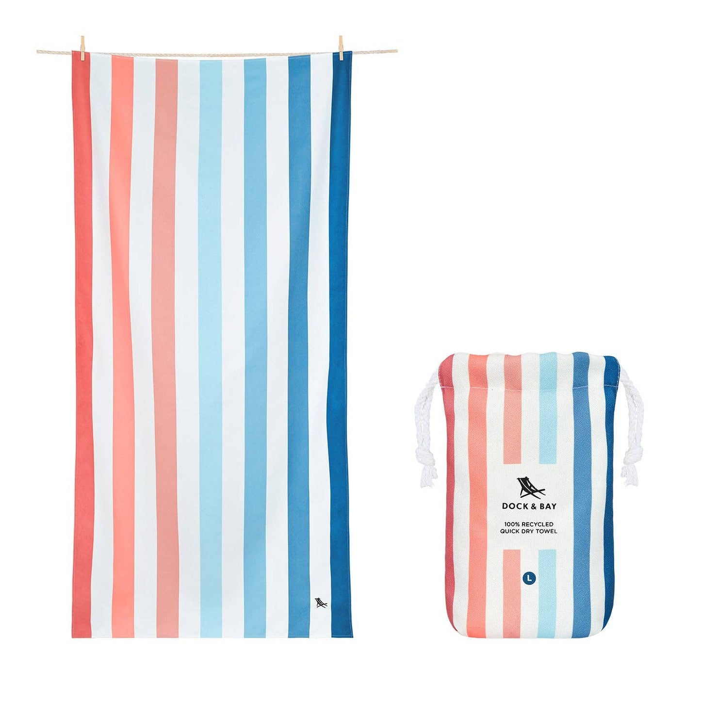 Dock & Bay Quick Dry Towels - Sand to Sea: Extra Large