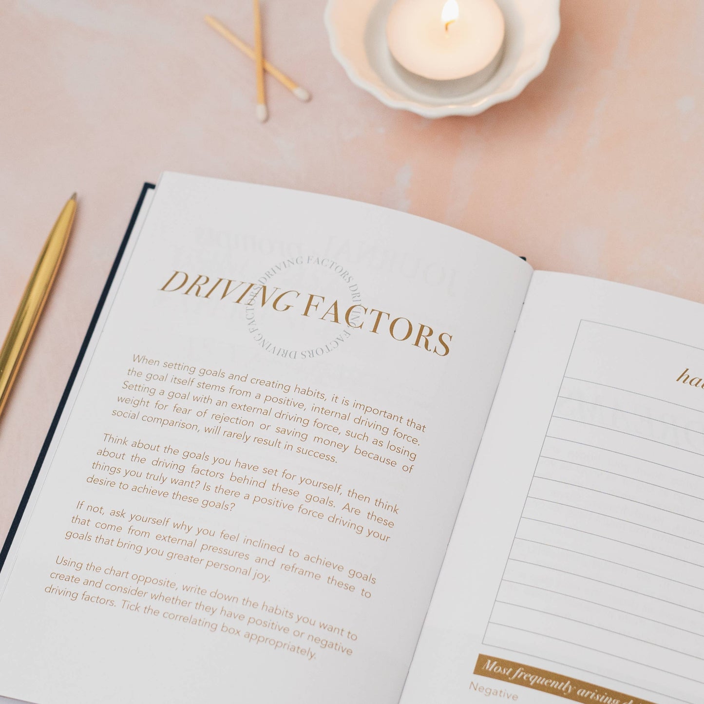 Habit Notes: Daily Habit Tracking Journal | Self-Improvement