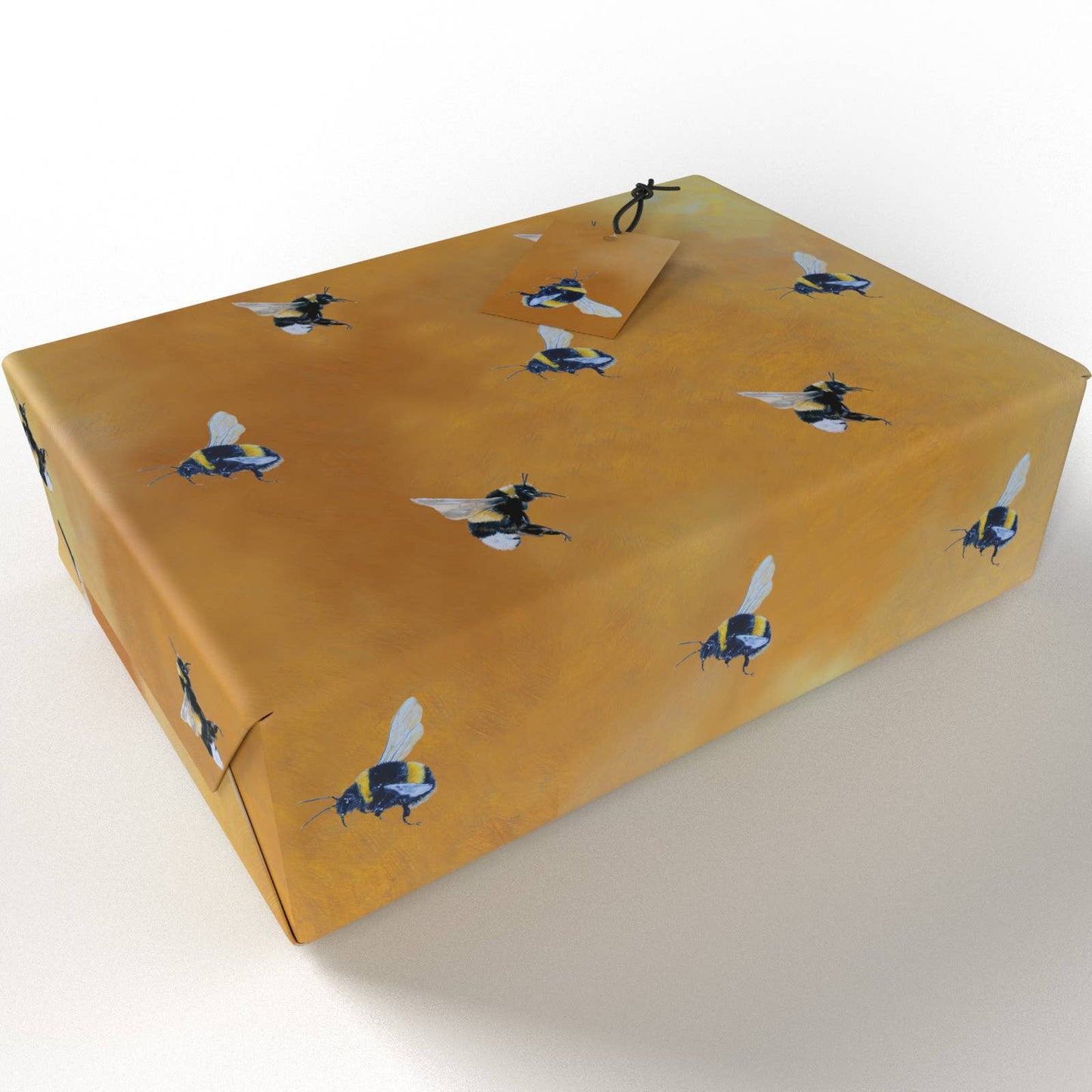 Oil Bumble Bee Wrapping Paper • ECO Friendly • UK Made