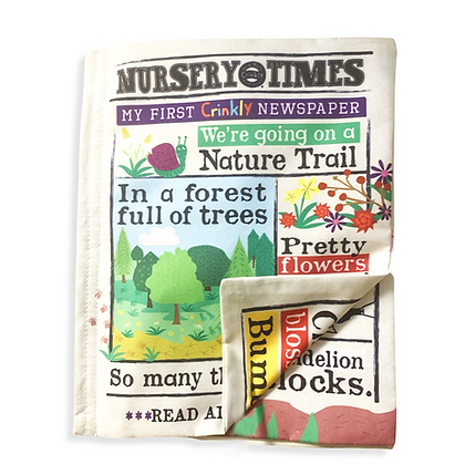 Nursery Times Crinkly Newspaper - Nature Trail